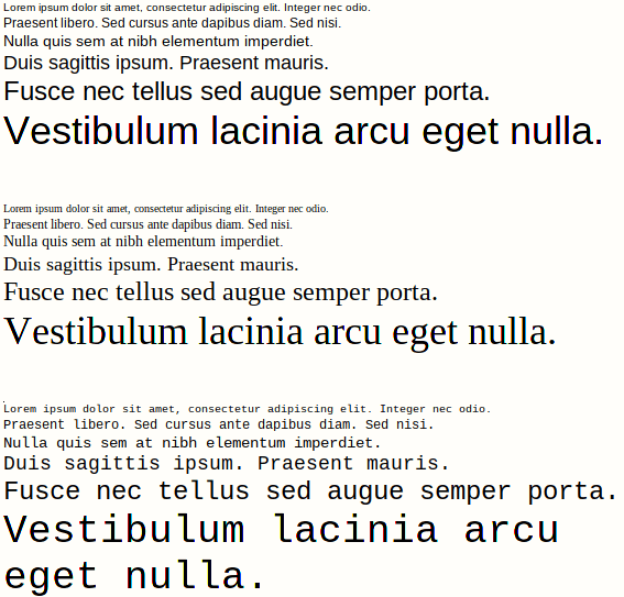 Schermata di liberation_fonts
