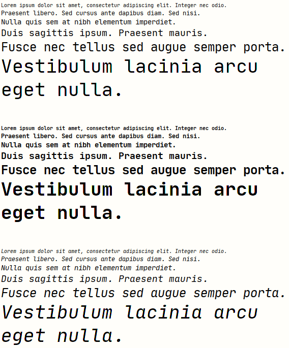 Schermata di jetbrains_mono
