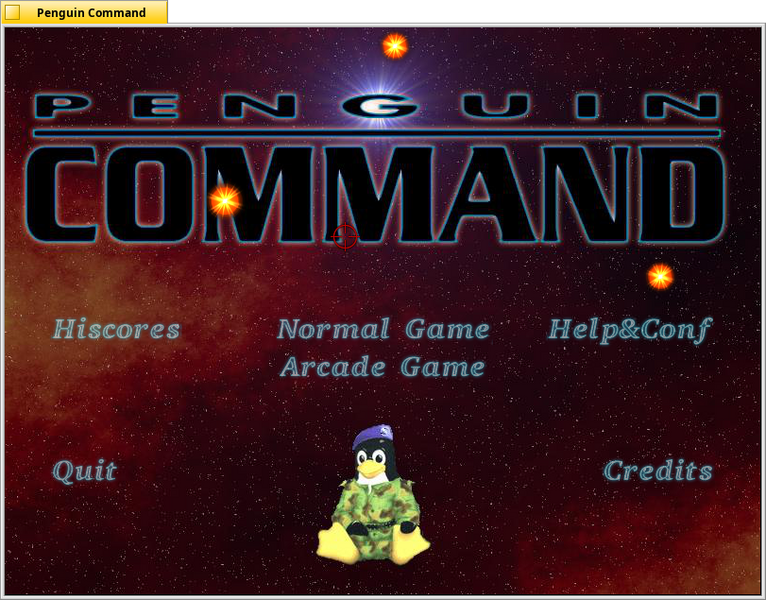 Schermata di penguin_command