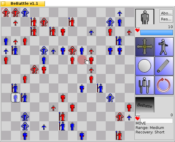Schermata di bebattle