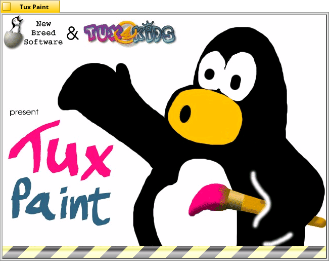 Schermata di tuxpaint