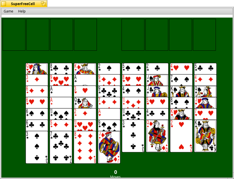 Schermata di superfreecell