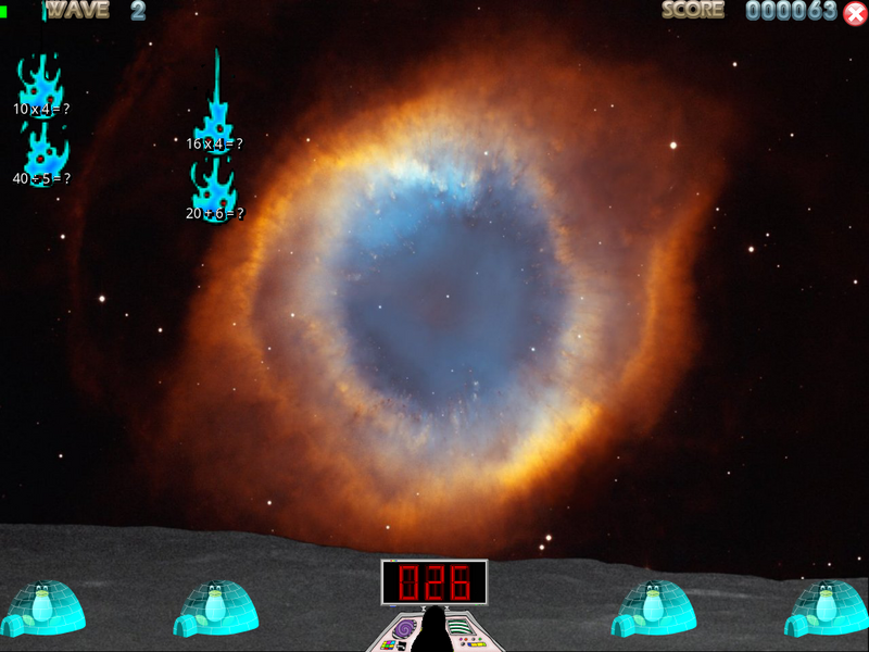 Schermata di tuxmath