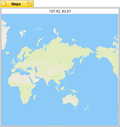 Schermata di maps