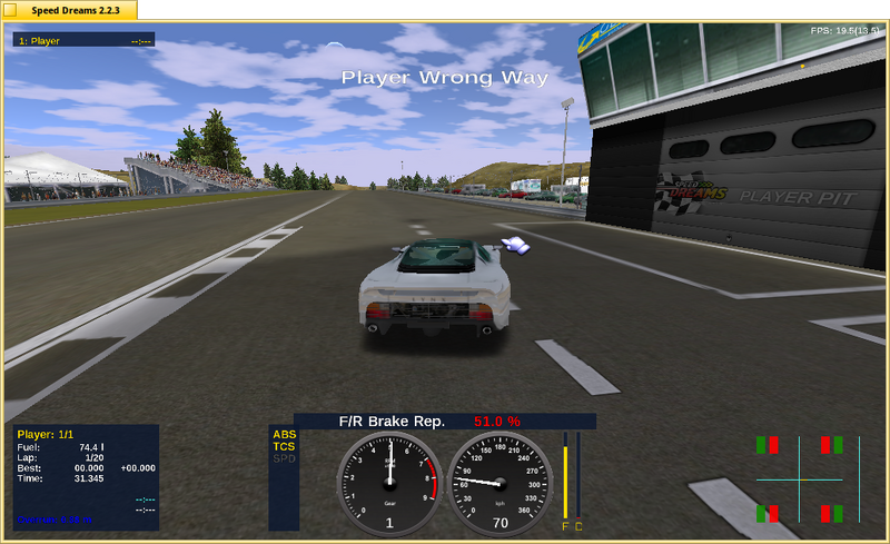 Schermata di speed_dreams