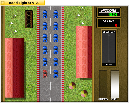 Schermata di roadfighter