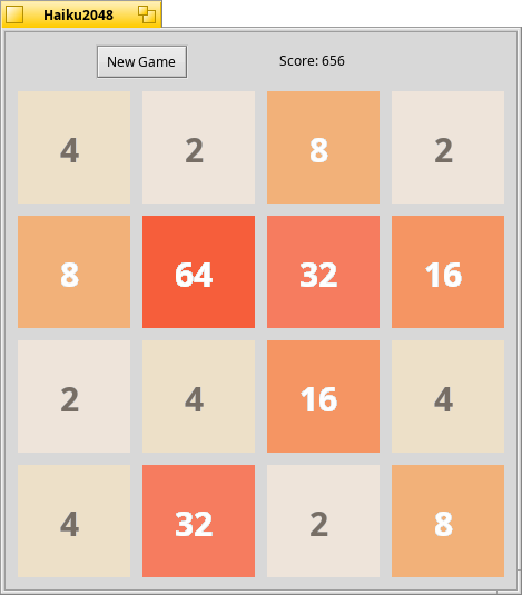 Schermata di 2048