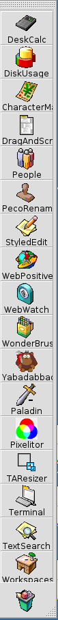 Schermata di 8dock