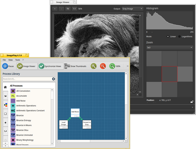 Schermata di imageplay