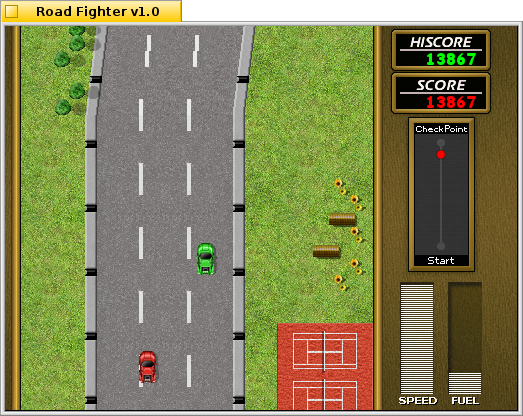 Schermata di roadfighter
