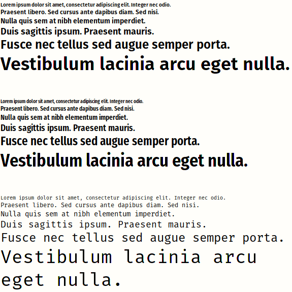 Schermata di fira_fonts