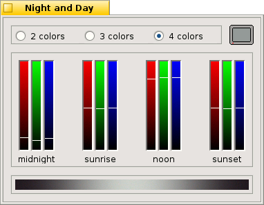 Schermata di nightandday