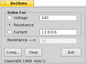 Schermata di beohms